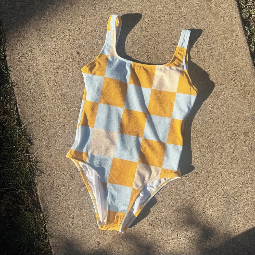 QUIKSILVER Women’s 90’s Inspired Checkered One Piece Swimsuit